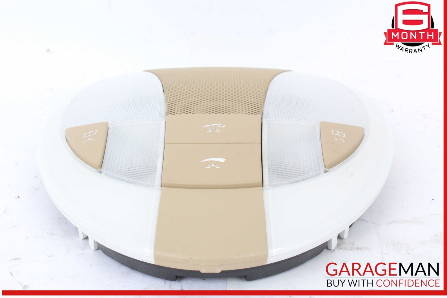03-11 Mercedes W211 E350 CLS500 Rear Overhead Dome Light Beige 2118207501 OEM