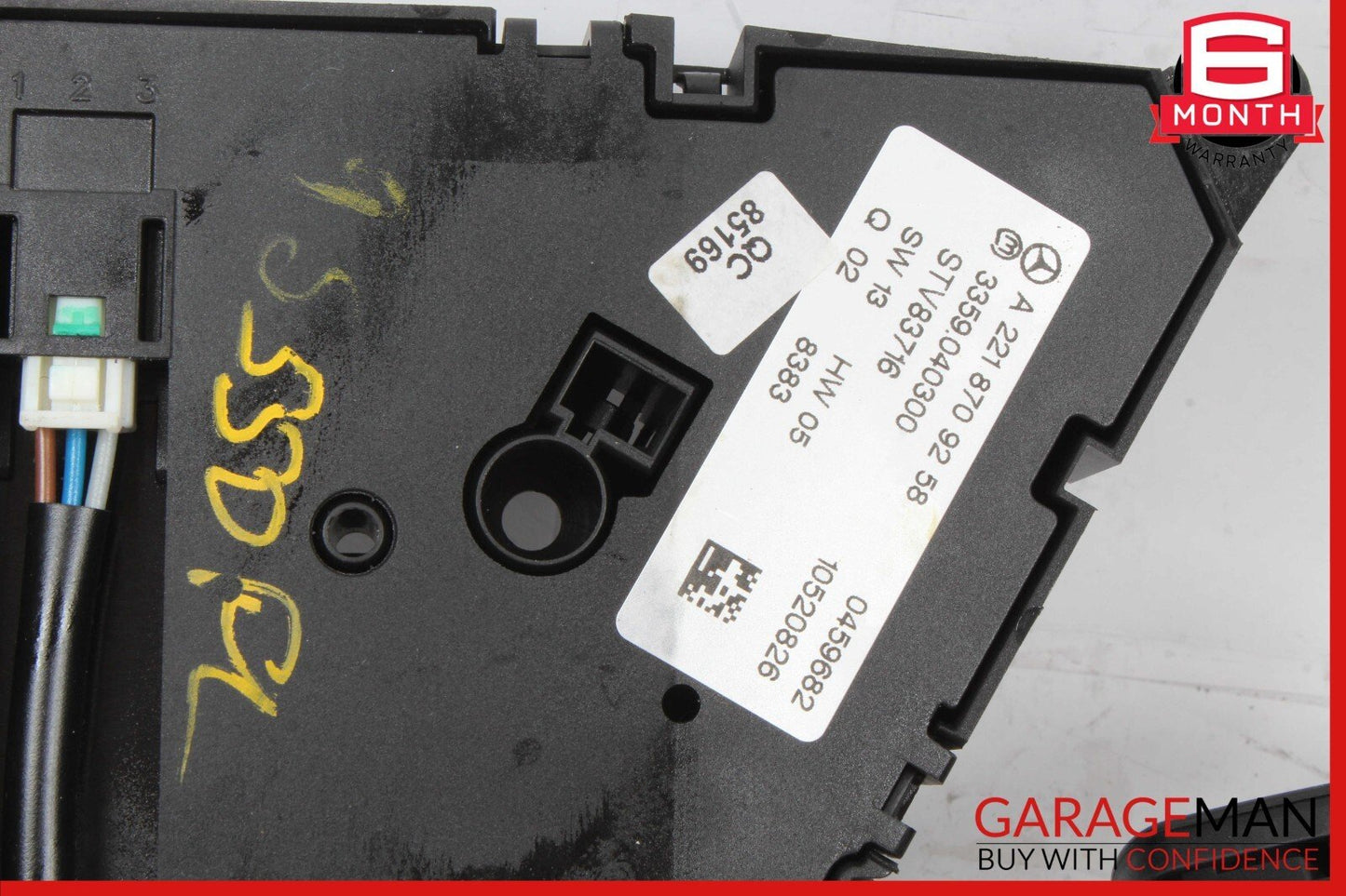 07-14 Mercedes W221 S550 CL600 Front Left Driver Seat Control Memory Switch OEM