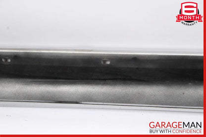 10-16 Mercedes W212 E350 Sedan Left Side Skirt Rocker Panel Silver OEM