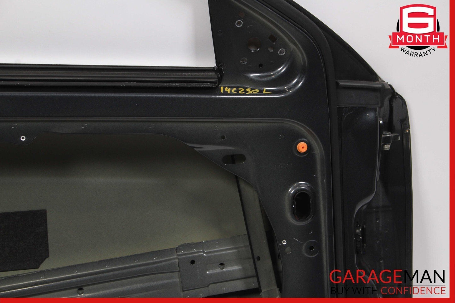 12-14 Mercedes W204 C350 Coupe Front Left Exterior Door Shell Tenorite Gray
