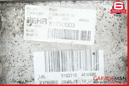 12-16 Mercedes R172 SLK250 SLK350 C250 Transmission Oil Cooler Radiator OEM