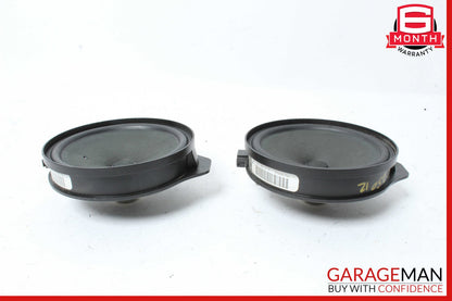 08-14 Mercedes W204 C250 C300 Rear Right & Left Side Door Sound Speakers Set