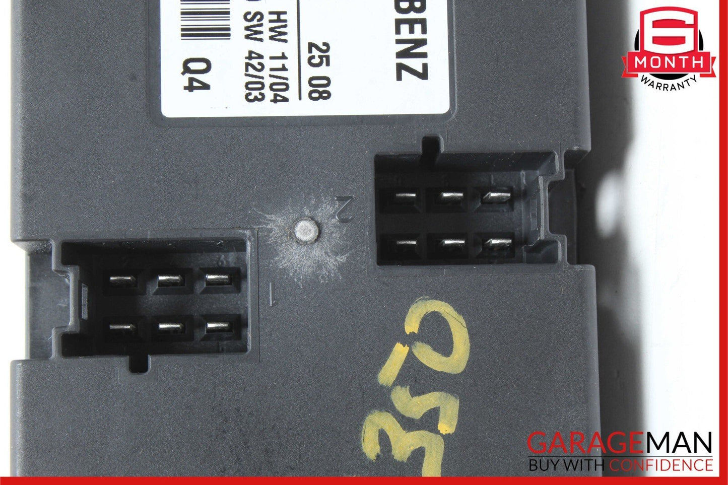 05-11 Mercedes R171 SLK350 SLK280 Heating Heated Seat Control Module Unit OEM