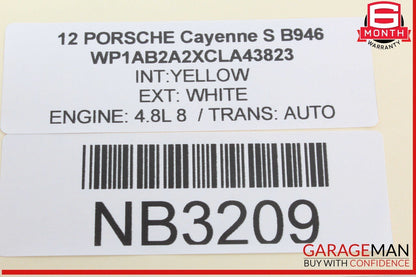 11-14 Porsche Cayenne S 958 Front Left Driver Headrest Head Rest OEM