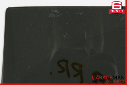 08-14 BMW X6 Rear Right Door Window Glass OEM