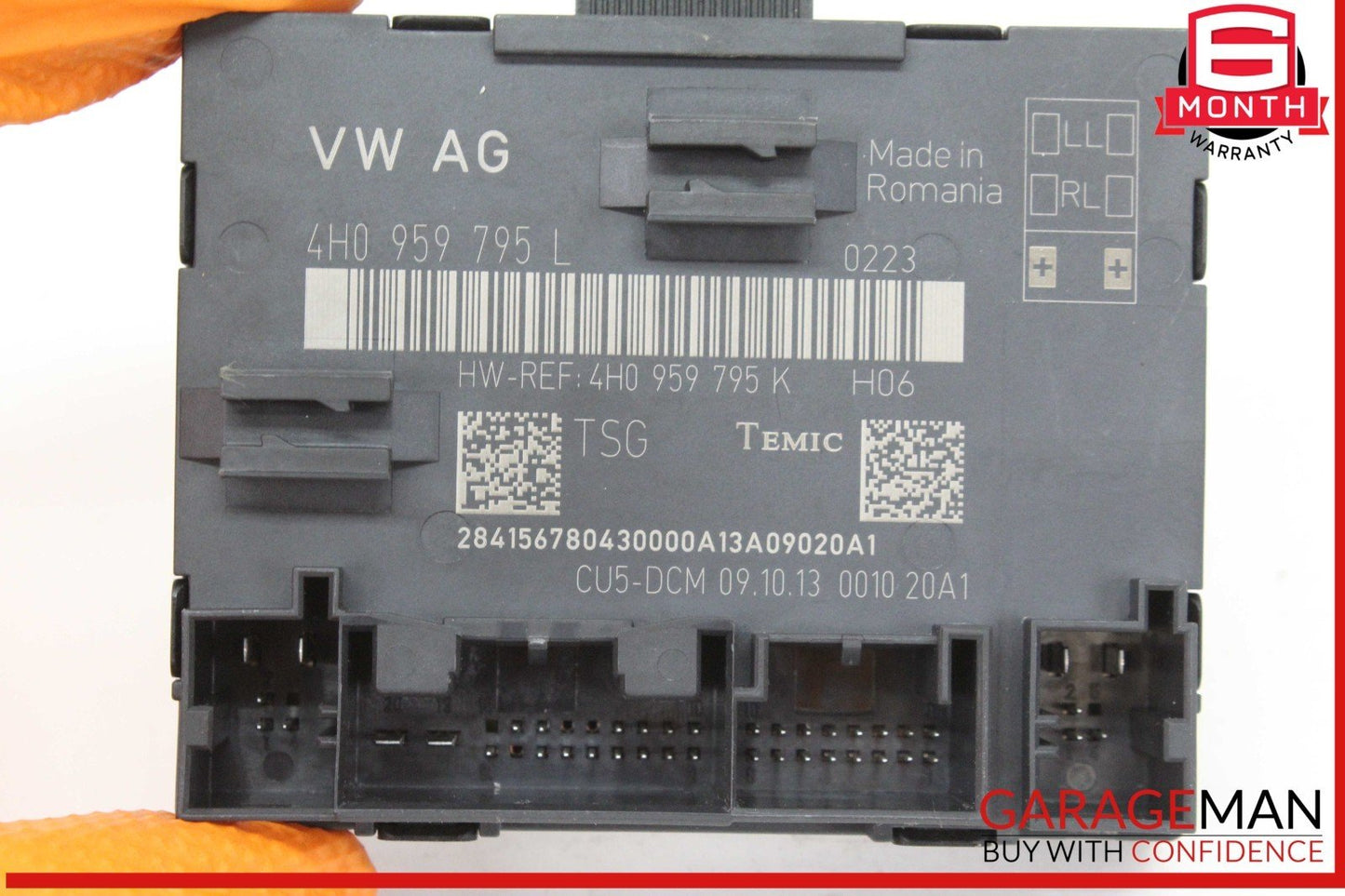11-18 Porsche Panamera 970 E-Hybrid Rear Left or Right Side Door Control Module