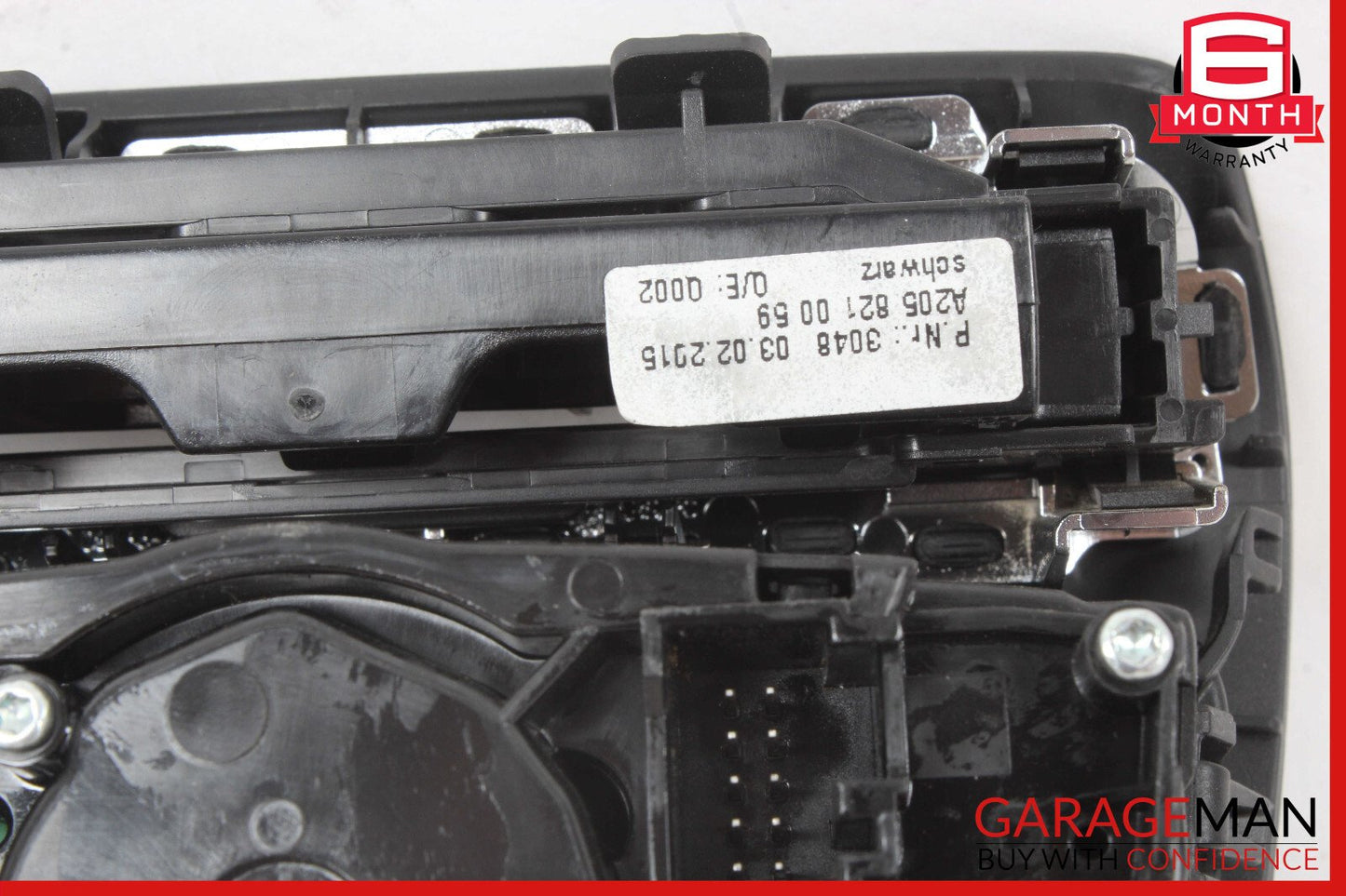 15-20 Mercedes W205 C300 C400 GLC300 Dash Headlight Switch Control Module Assy