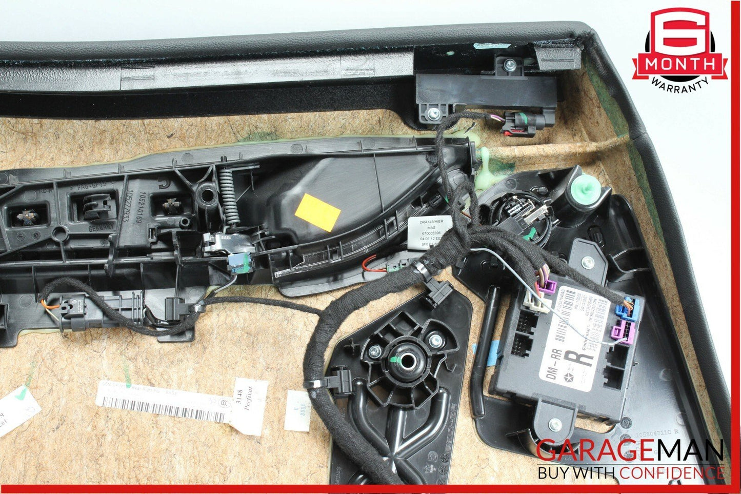 14-17 Maserati Ghibli S Rear Right Side Interior Door Panel OEM