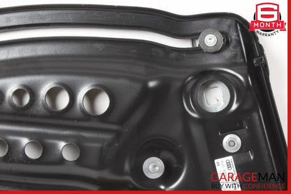 10-17 Audi S5 A5 Convertible Rear Left Quarter Window Regulator Motor Plate OEM