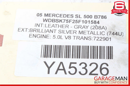 03-12 Mercedes R230 SL500 E350 CLS550 Rear Right Side Upper Control Arm