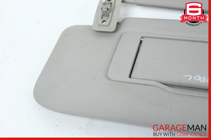06-12 Mercedes GL450 ML450 Front Left Side Sun Visor Sunvisor Cover Shade Gray