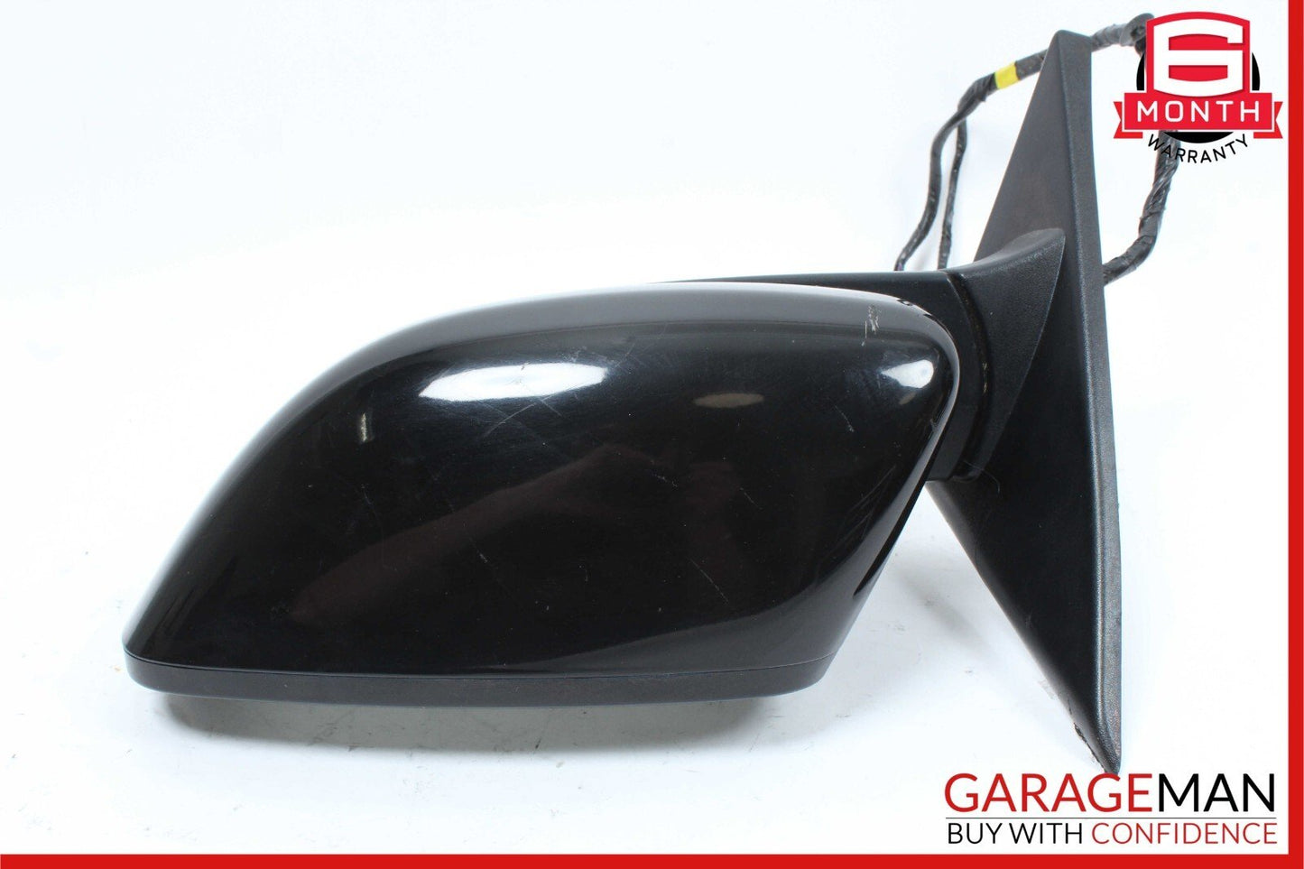 14-17 Maserati Ghibli Front Left Driver Side Mirror Door Rear View Black OEM