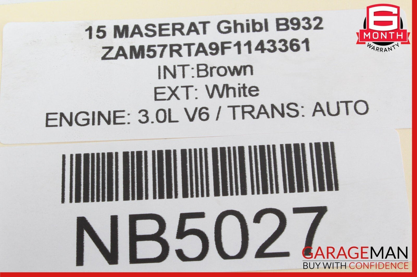 14-20 Maserati Ghibli Auxiliary Secondary Electric Water Pump 670005347 OEM