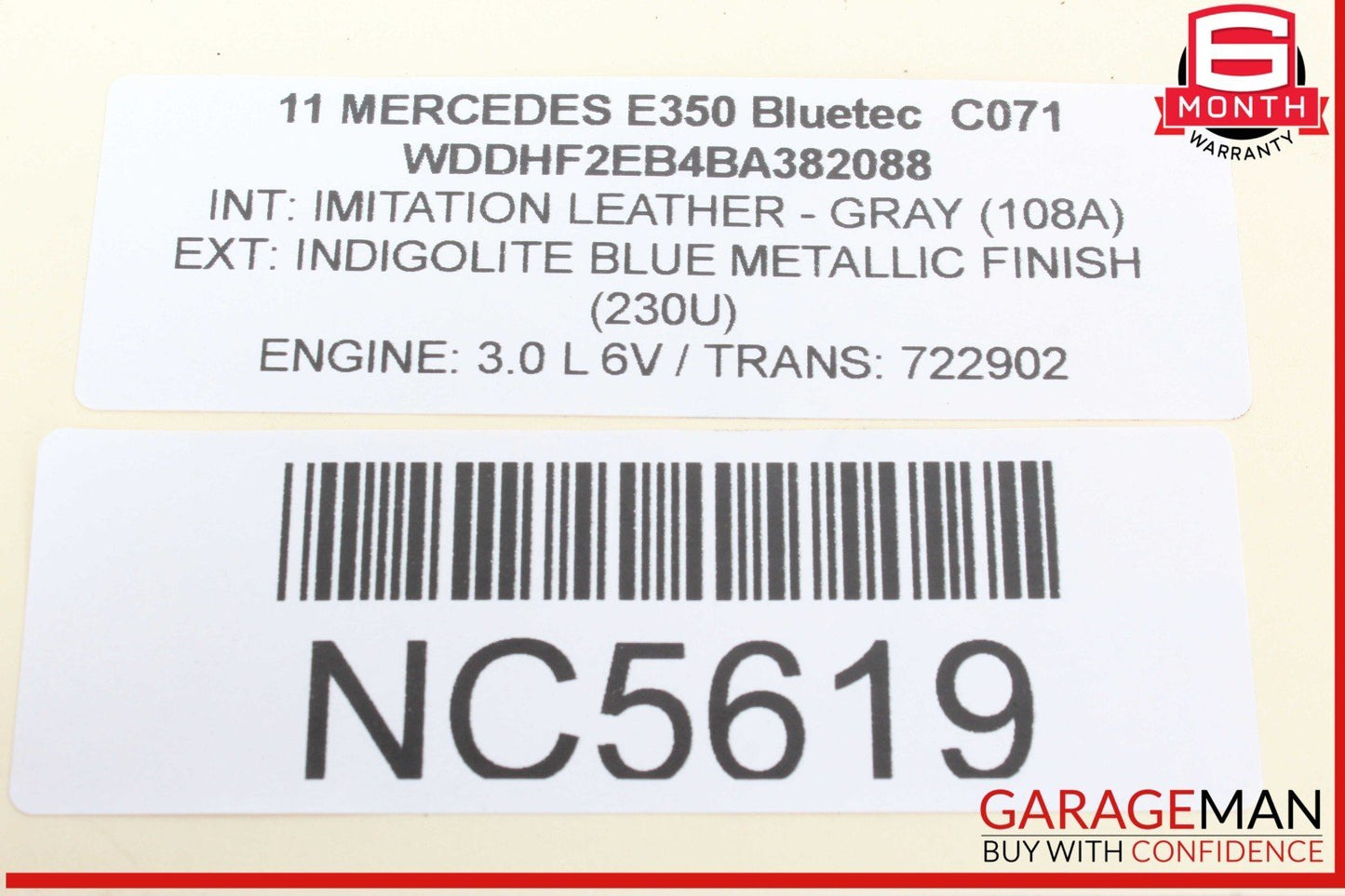 10-16 Mercedes W212 E350 Bluetec Front Right Side Wishbone Control Arm OEM