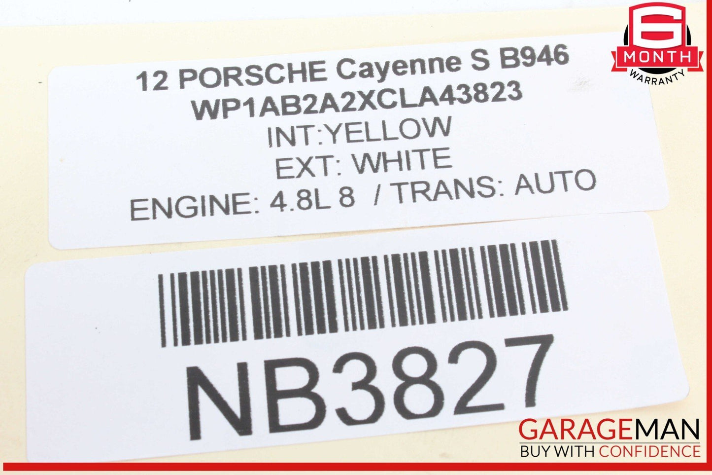 11-18 Porsche Cayenne 958 Rear Left / Right Side Suspension Wishbone Upper Control Arm