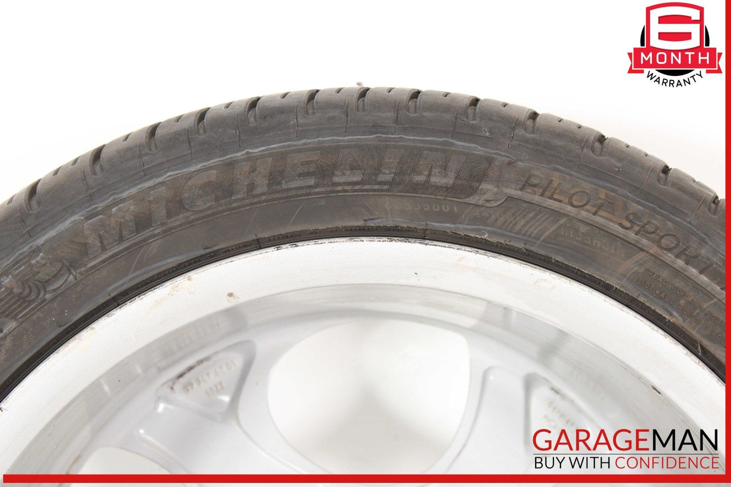 03-12 Mercedes R230 SL500 Rear Wheel Tire Rim 9.5Jx18H2 ET40 R18 2304011802 OEM