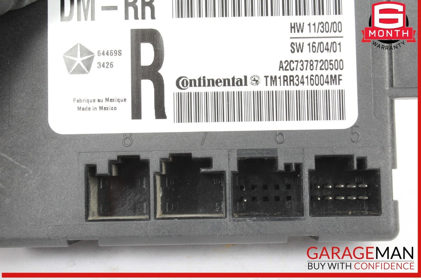 14-17 Maserati Ghibli Rear Right Passenger Side Door Control Module Unit OEM