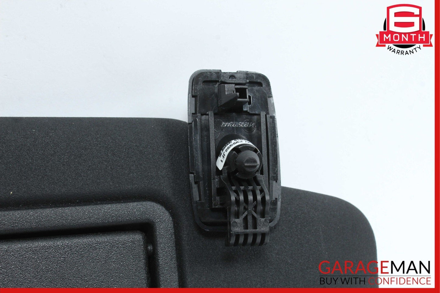 08-14 Mercedes W204 C300 Front Right Side Sun Visor Sunvisor Shade Black OEM
