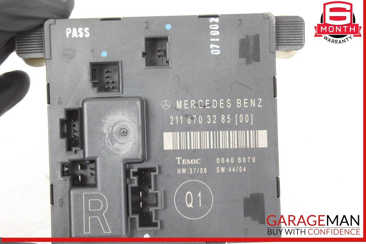 03-09 Mercedes W211 E350 E550 Rear Right Side Door Control Module Unit OEM