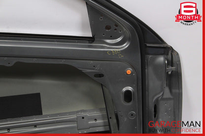 12-14 Mercedes W204 C350 Coupe Front Left Exterior Door Shell Palladium Silver