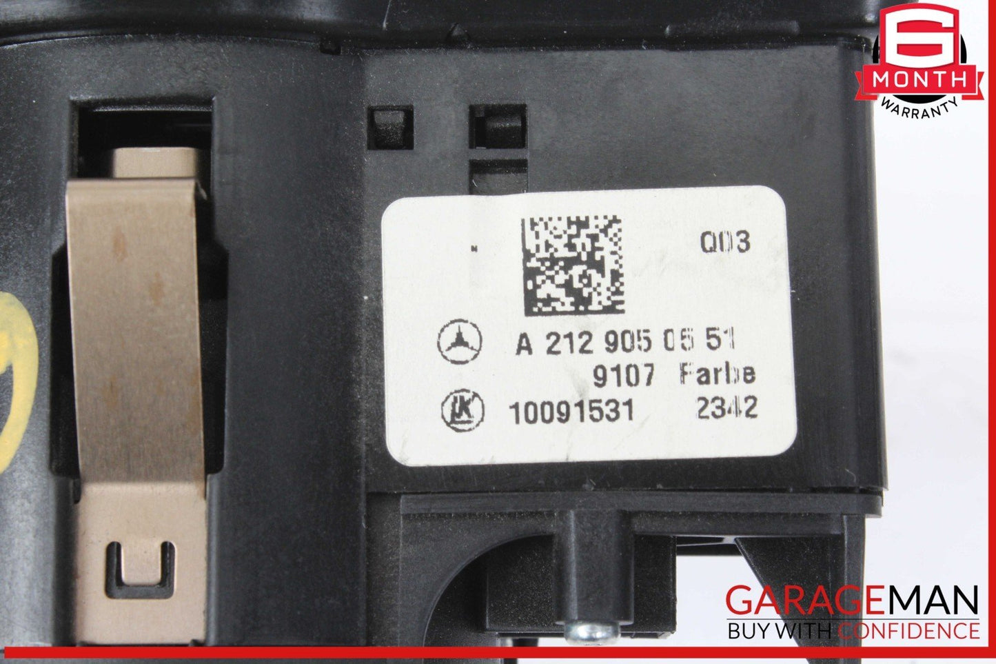 08-20 Mercedes X166 GL450 Headlight Fog Light Switch Control Module OEM