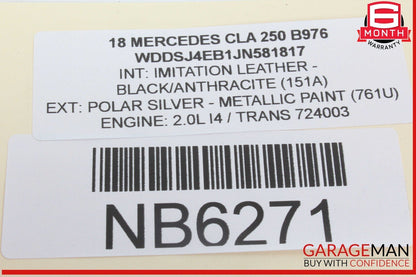 12-20 Mercedes W117 CLA250 SLK350 Hand Parking Brake Control Module Unit OEM