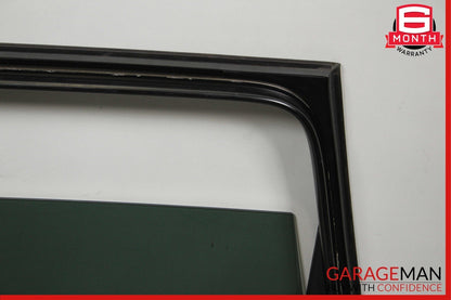 03-06 Porsche Cayenne 955 Rear Right Door Frame Window Regulator Glass Assy