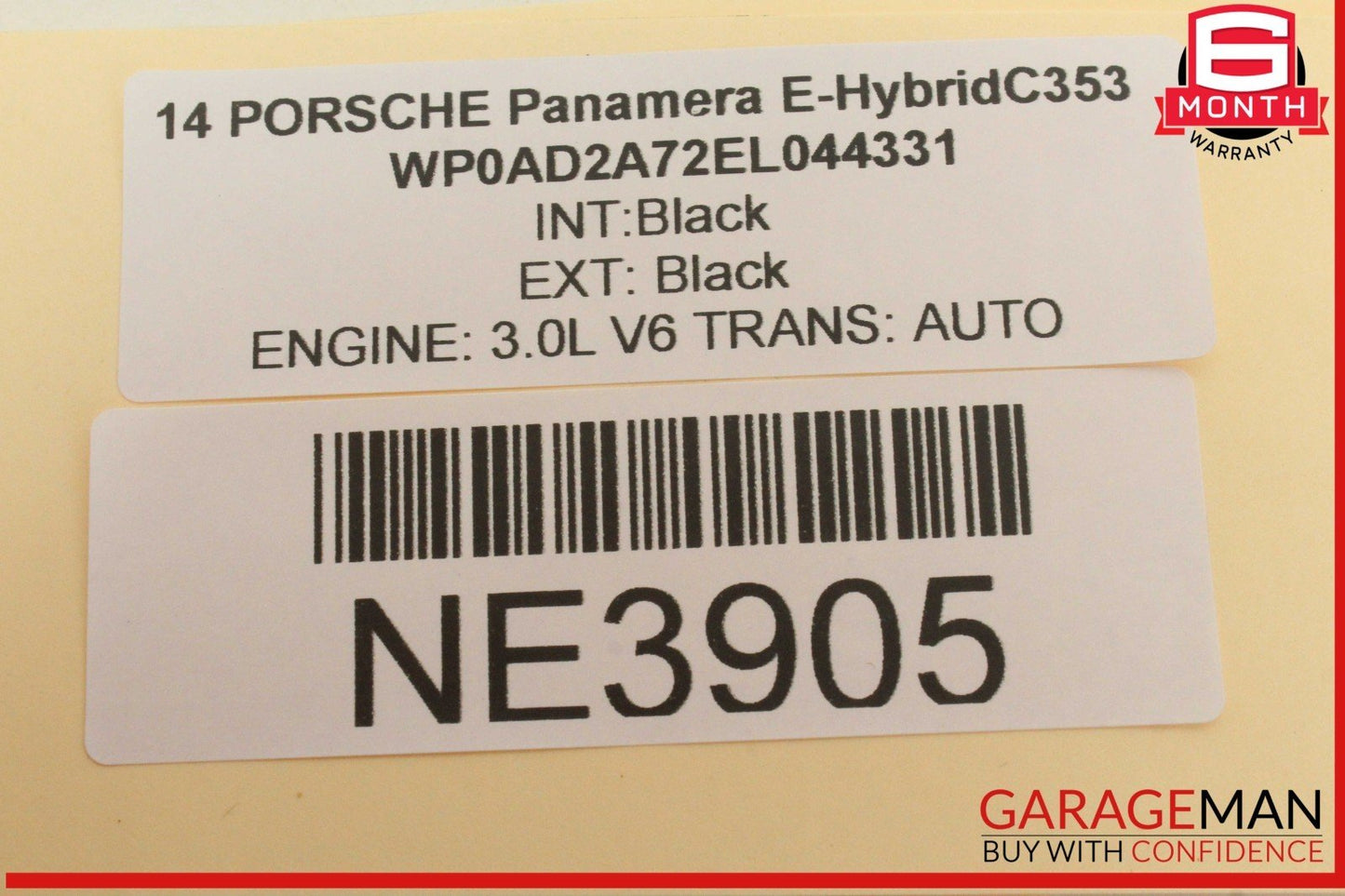 10-16 Porsche Panamera 970 E-Hybrid Smart Keyless Key Less Entry Remote Key Fob