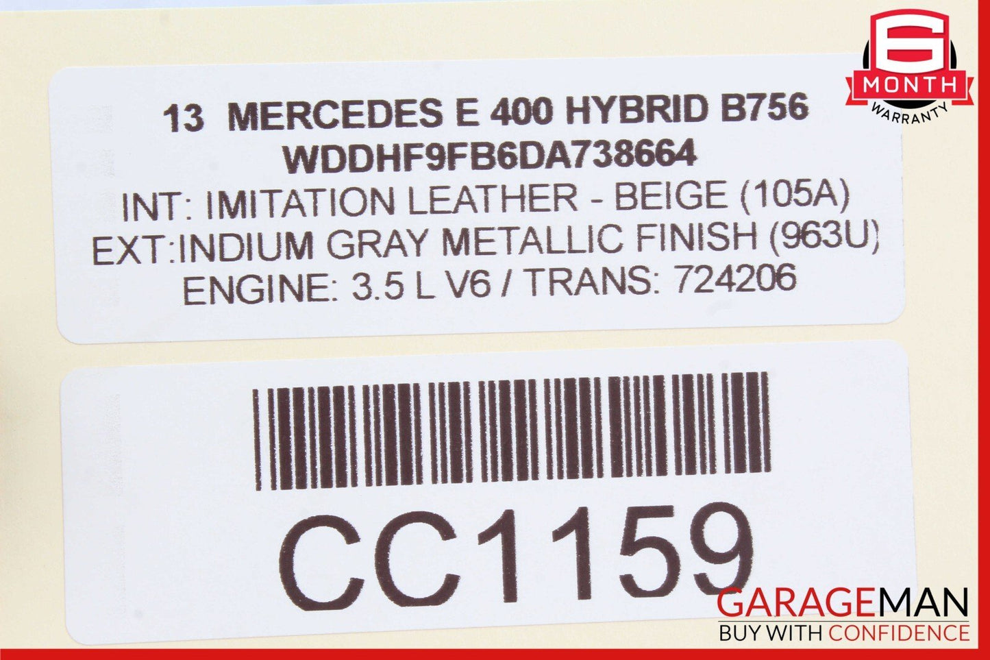 08-20 Mercedes W212 E400 GLK350 Headlight Fog Light Switch Control Module OEM