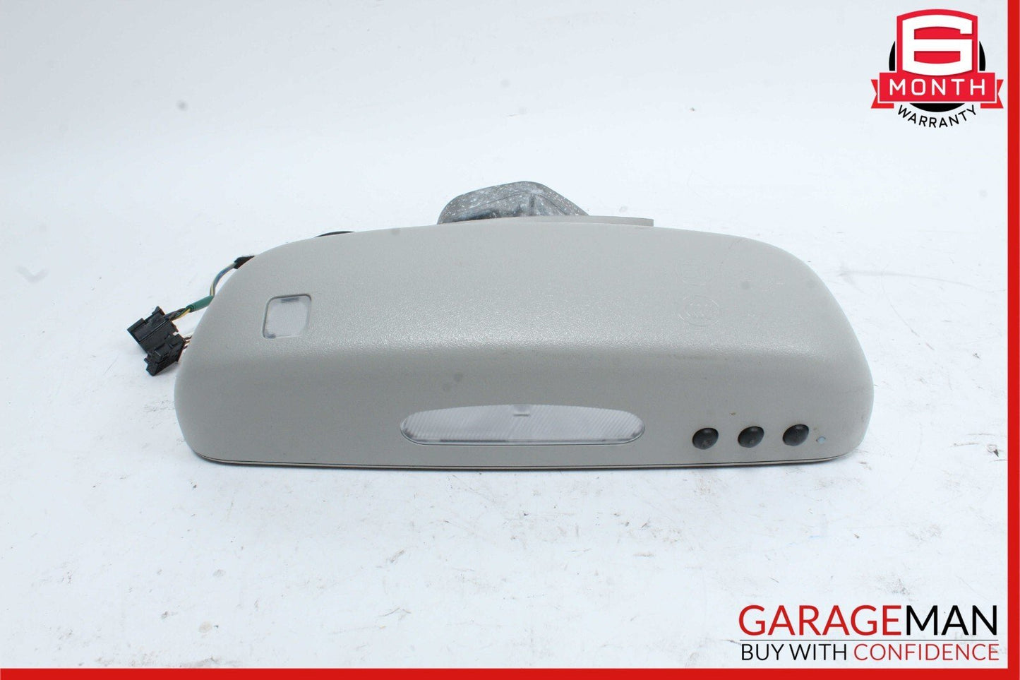 07-13 Mercedes W221 S550 S600 S63 AMG Interior Top Rear View Mirror Gray OEM