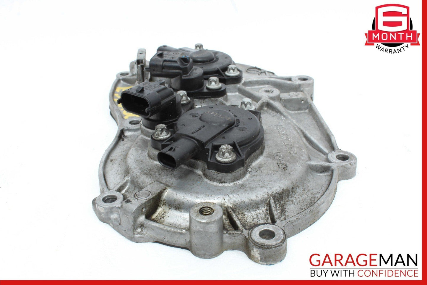 06-13 Mercedes W211 E350 S550 Front Right Engine Timing Chain Cover Plate OEM