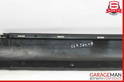 03-09 Mercedes W209 CLK350 CLK500 Left Side Rocker Skirt Molding Panel Black OEM
