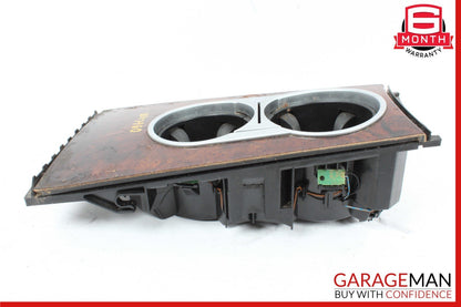 06-12 Mercedes X164 GL450 GL550 ML63 Center Console Cupholder Cup Holder Wood