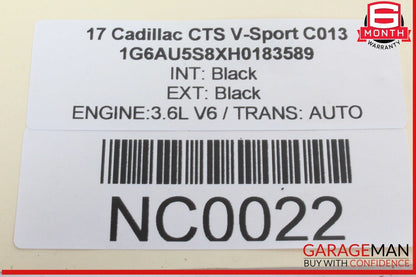 14-19 Cadillac CTS V-Sport Park Parking Assist Alarm Disable Switch 84159607 OEM