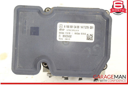 12-19 Mercedes X166 GL450 ML400 GLS550 ABS Anti Lock Brake Pump Hydraulic OEM