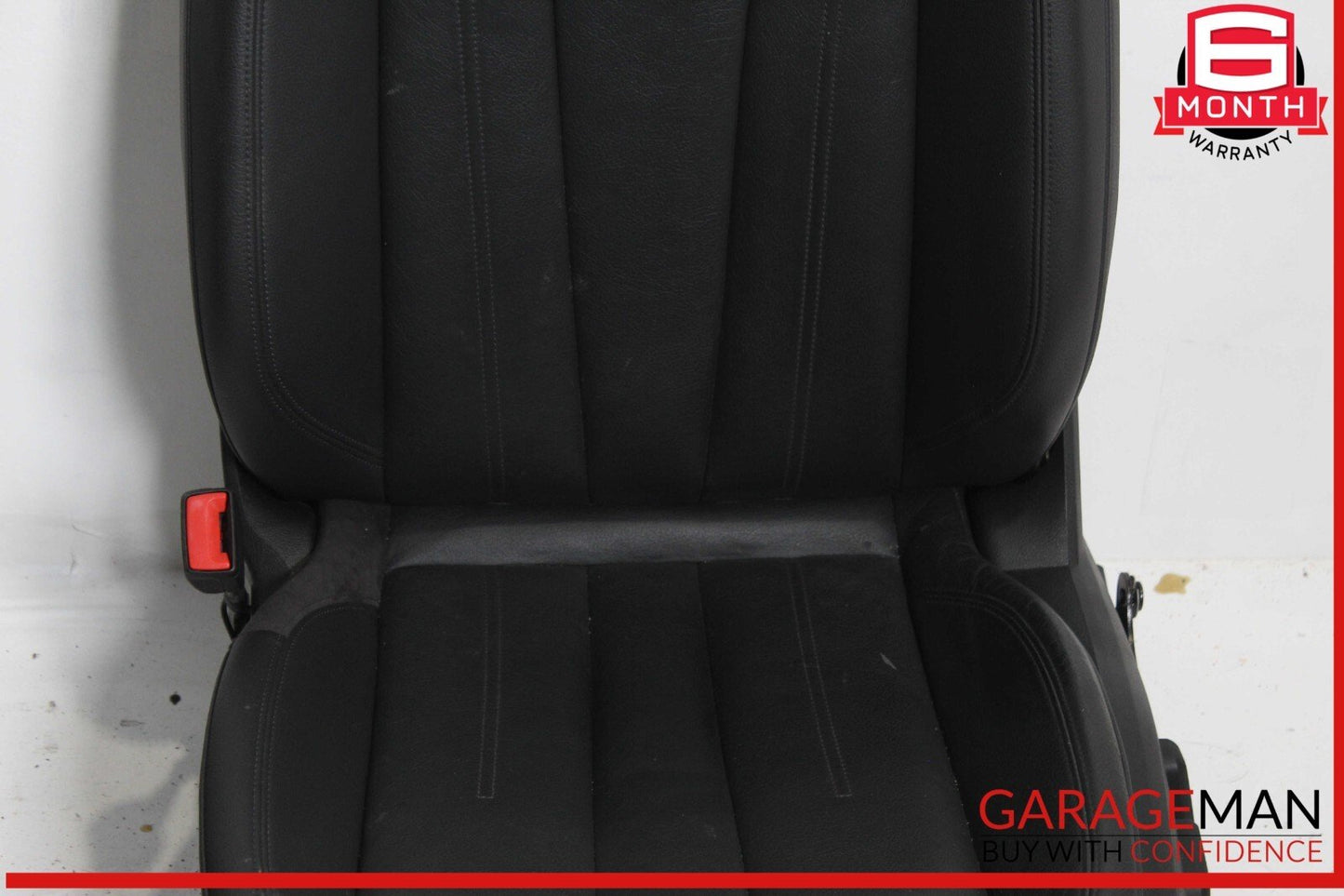 17-19 Audi A4 Front Complete Seat Cushion Cover Assy Set of 2 Pc OEM
