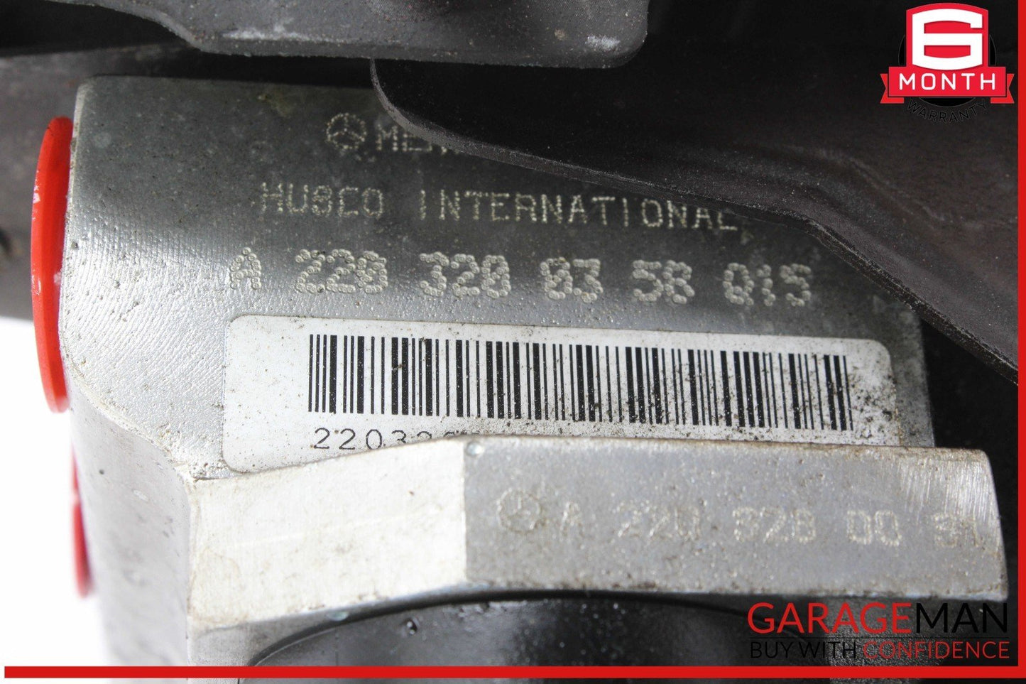 00-06 Mercedes R230 SL500 Front ABC Hydraulic Valve Block Suspension Pump OEM