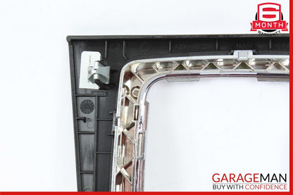 08-14 Mercedes W204 C350 C63 AMG Center Console Shifter Trim Cover Bezel Silver
