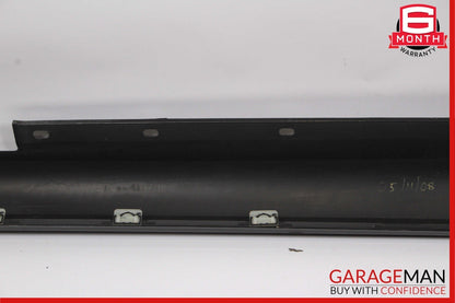 08-14 Mercedes W204 C300 C350 Sport Left Rocker Panel Side Skirt Black OEM