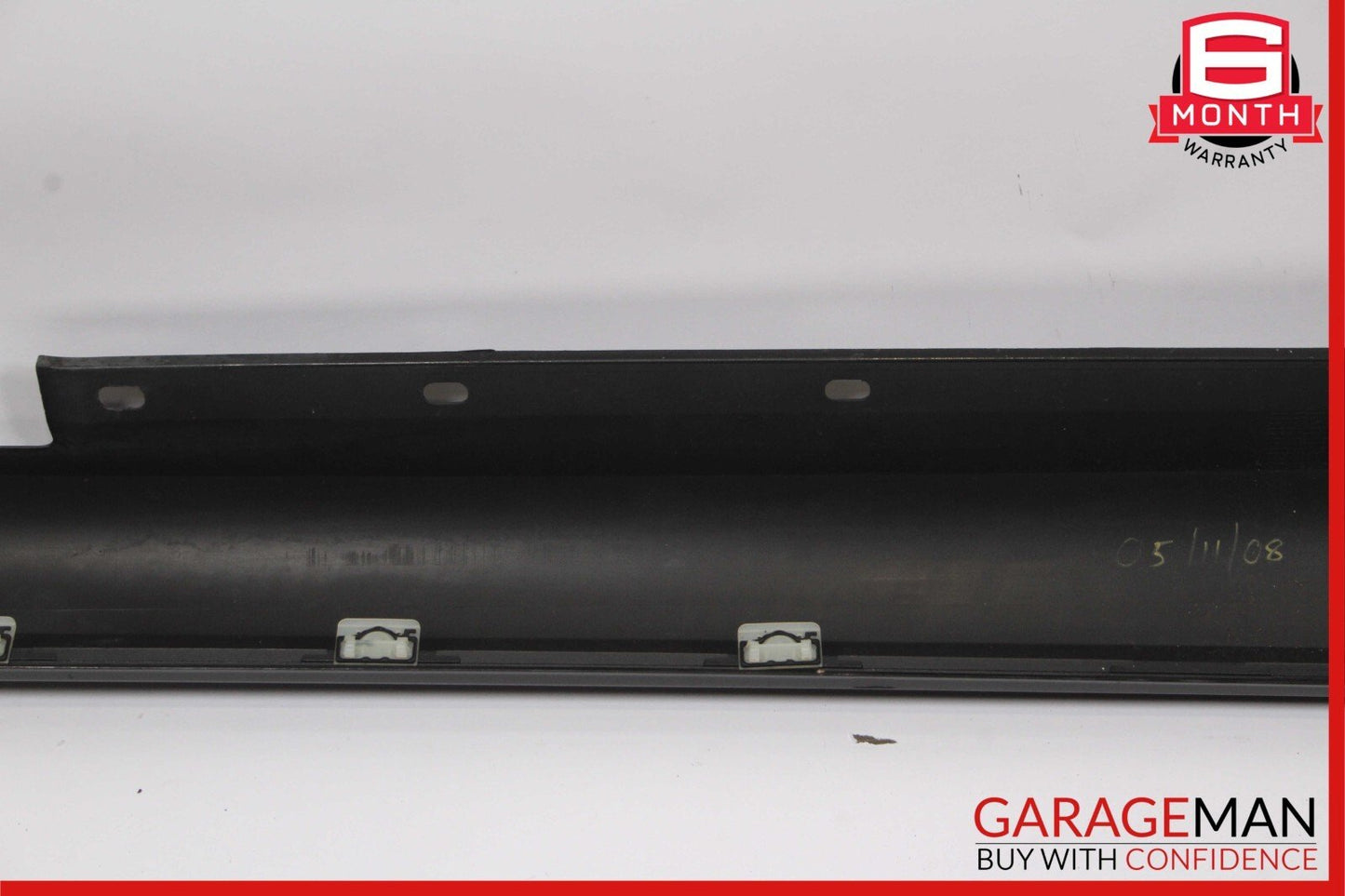 08-14 Mercedes W204 C300 C350 Sport Left Rocker Panel Side Skirt Black OEM