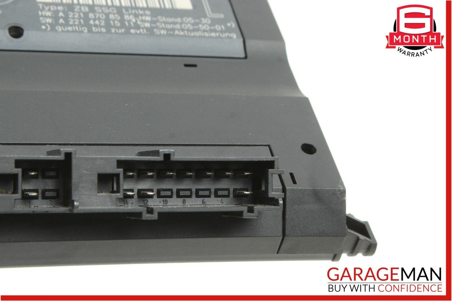 07-09 Mercedes W221 S550 Front Left Under Seat Controller Module Unit