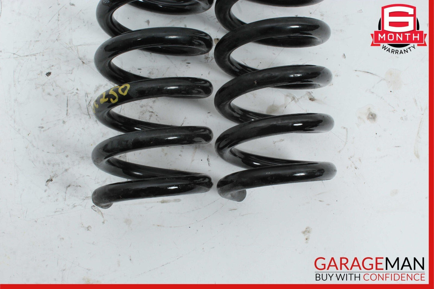 08-14 Mercedes W204 C250 Rear Left & Right Shock Absorber Coil Spring Set OEM