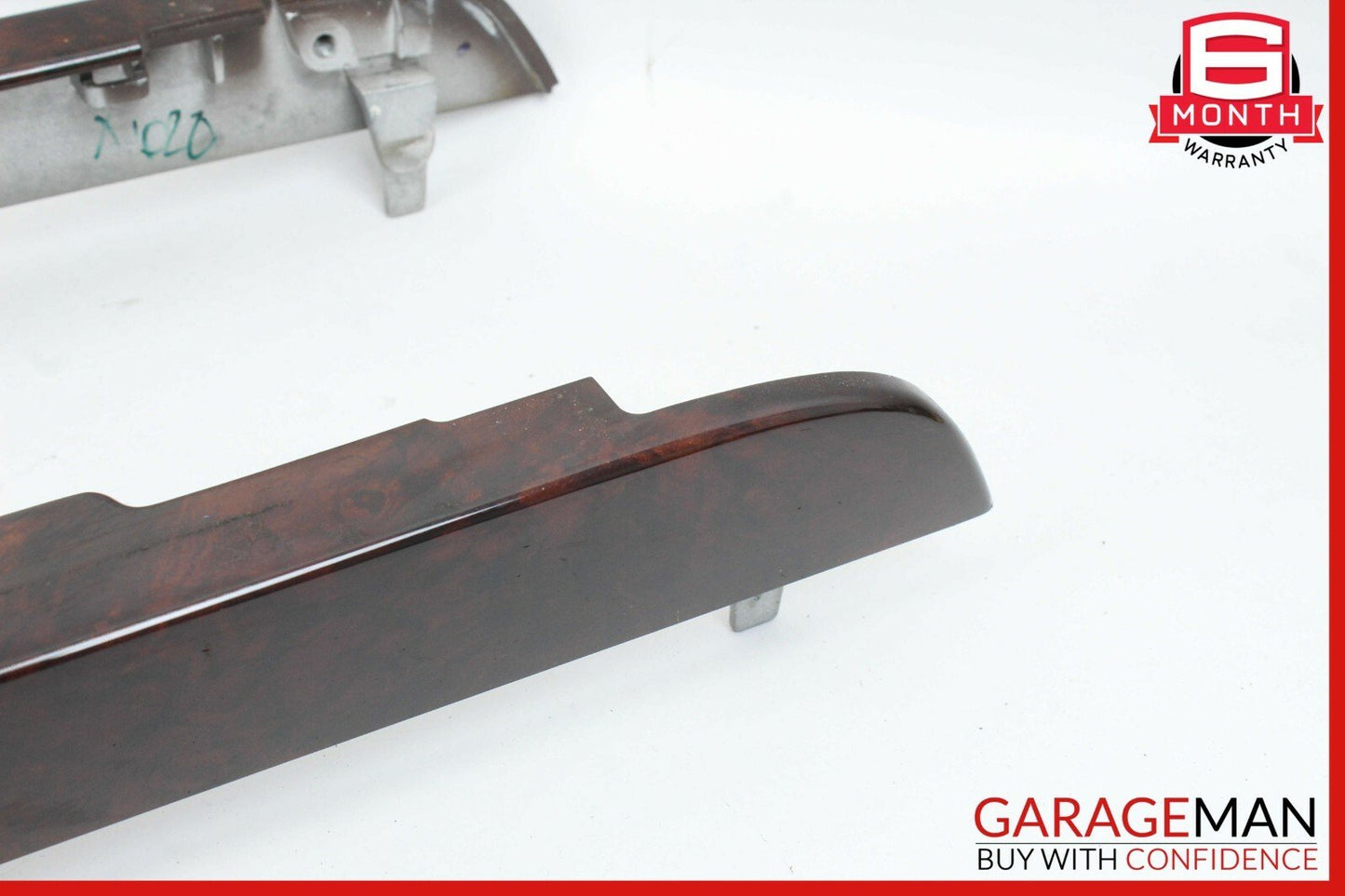 07-09 Mercedes W221 S550 Center Console Arm Rest Armrest Trim Panel Cover Wood