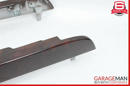 07-09 Mercedes W221 S550 Center Console Arm Rest Armrest Trim Panel Cover Wood