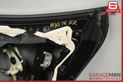 14-17 Maserati Ghibli Rear Right Passenger Side Exterior Door Shell Frame Panel