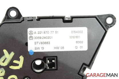 07-13 MERCEDES W221 S550 FRONT RIGHT PASSENGER SEAT SWITCH CONTROL MODULE OEM