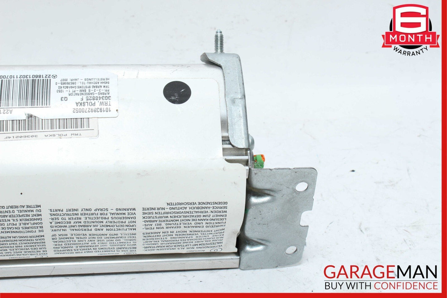 07-14 Mercedes W216 CL550 S550 Front Right Side Dashboard Dash Airbag Air Bag