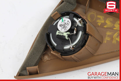 07-13 Mercedes W221 S550 Front Right Side Door Corner Tweeter Speaker Brown
