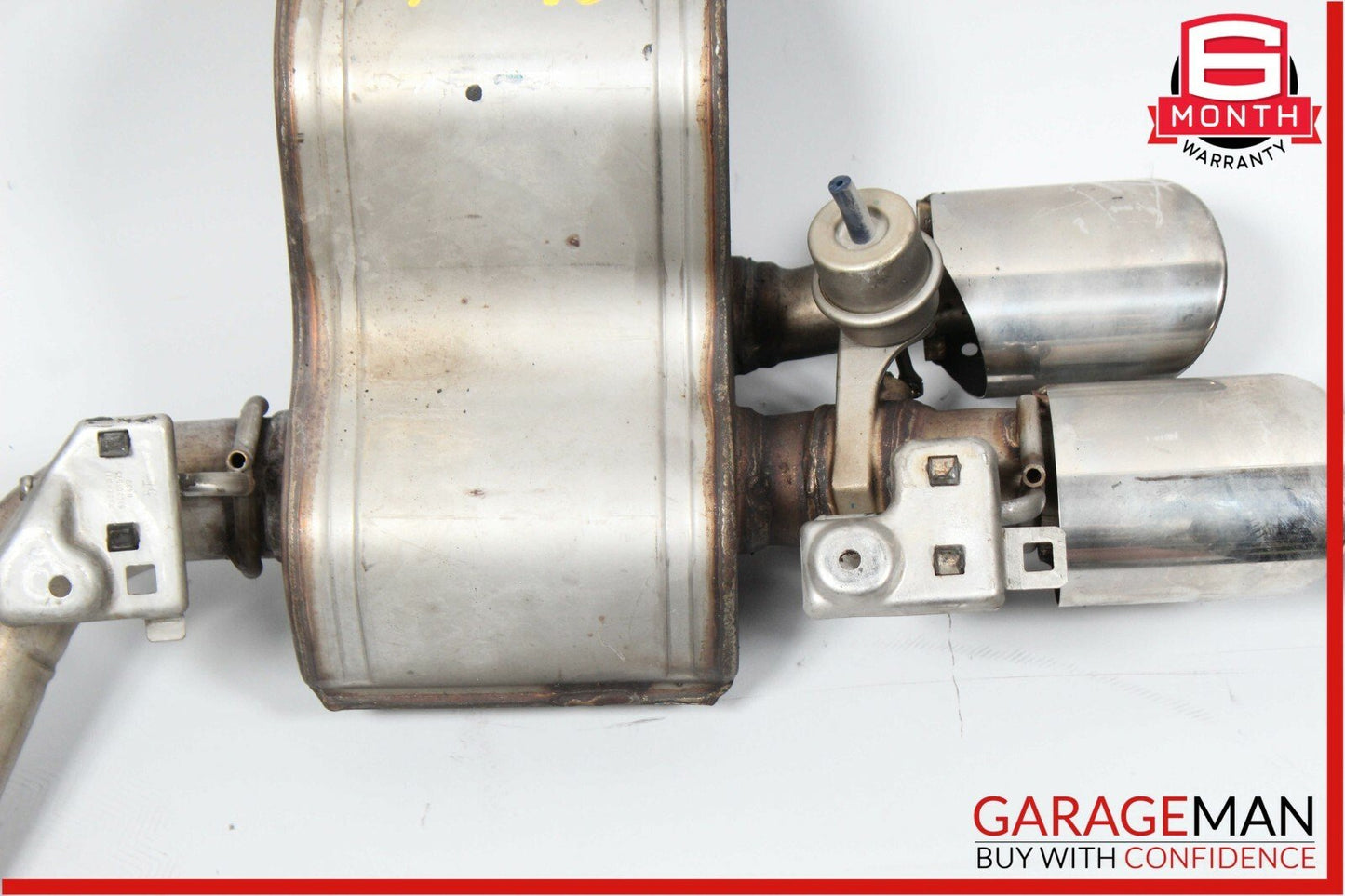 14-17 Maserati Ghibli Rear Left & Right Side Exhaust Muffler Tip Tips Set OEM