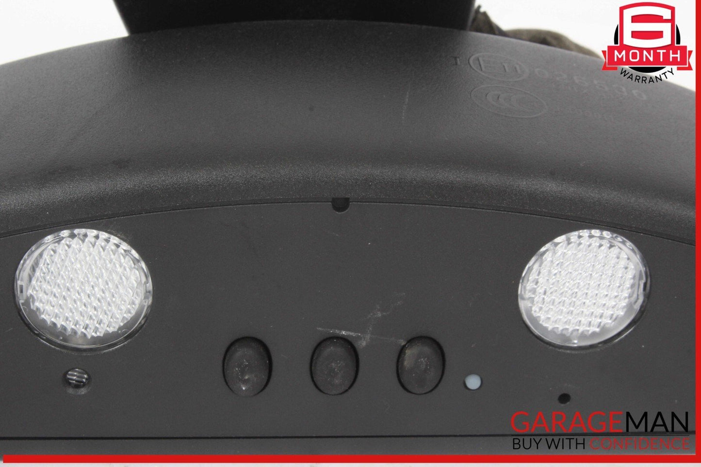 12-17 Mercedes W212 E350 C300 Top Upper Interior Rear View Mirror Black OEM